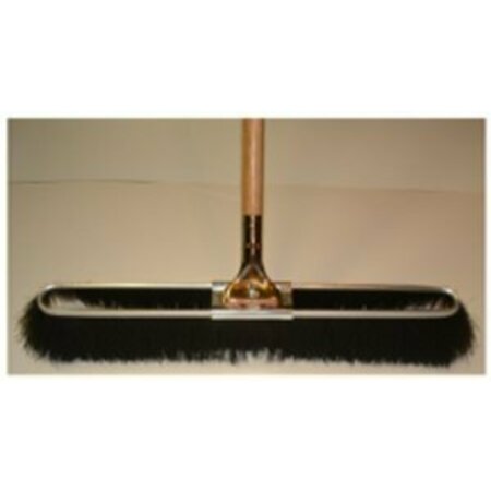BRUSKE PRODUCTS 2152-Cw-4 17 in. Blk Med Pushbroomwood Hdle 324621523